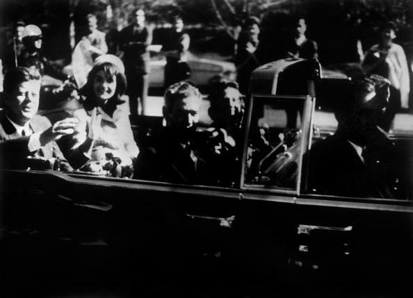 Picture dated 22 November 1963 of US President John F. Kennedy and his wife Jacqueline, shortly before his assassination in Dallas. Photo prise le 22 novembre 1963, du Pr�sident J. F. Kennedy et son �pouse Jacqueline, juste avant son assassinat � Dallas. 