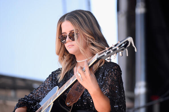 LAS VEGAS, NEVADA - APRIL 03:  Musician Maren Morris performs onstage during the 4th ACM Party For A Cause Festival at the Las Vegas Festival Grounds on April 3, 2016 in Las Vegas, Nevada.  (Photo by Bryan Steffy/Getty Images for ACM)