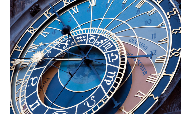 Detail of Astronomical Clock Prague Town Hal