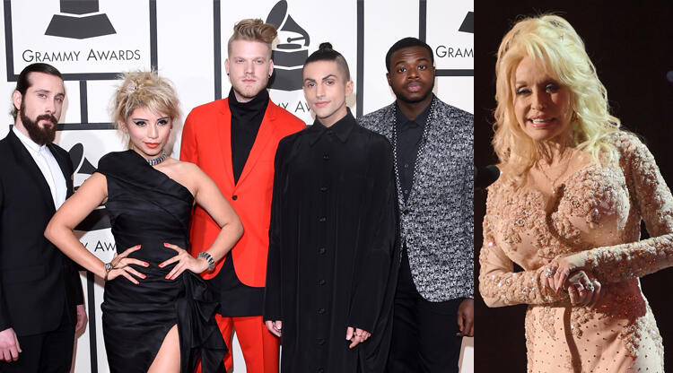 Dolly Parton And Pentatonix Win Grammy For 'Jolene' Performance | iHeart