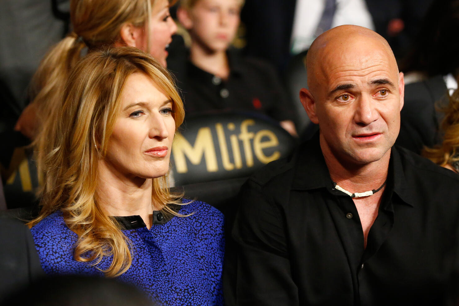 Andre Agassi and Steffi Graf