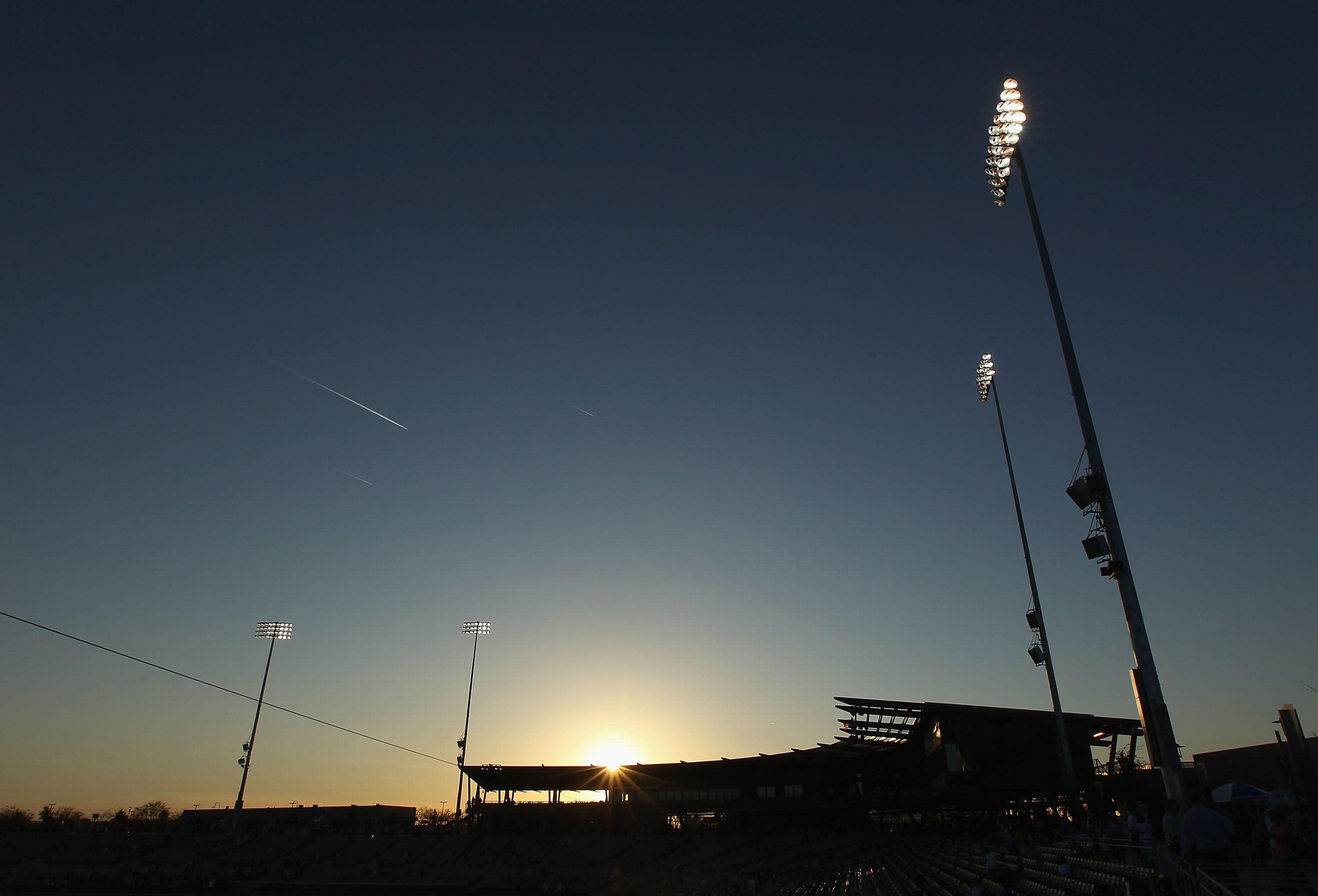 GLENDALE, AZ - MARCH 04:  General view of Camelback Ranch before the spring training game between the San Francisco Giants and the Los Angeles Dodgers on March 4, 2011 in Glendale, Arizona.  (Photo by Christian Petersen/Getty Images)