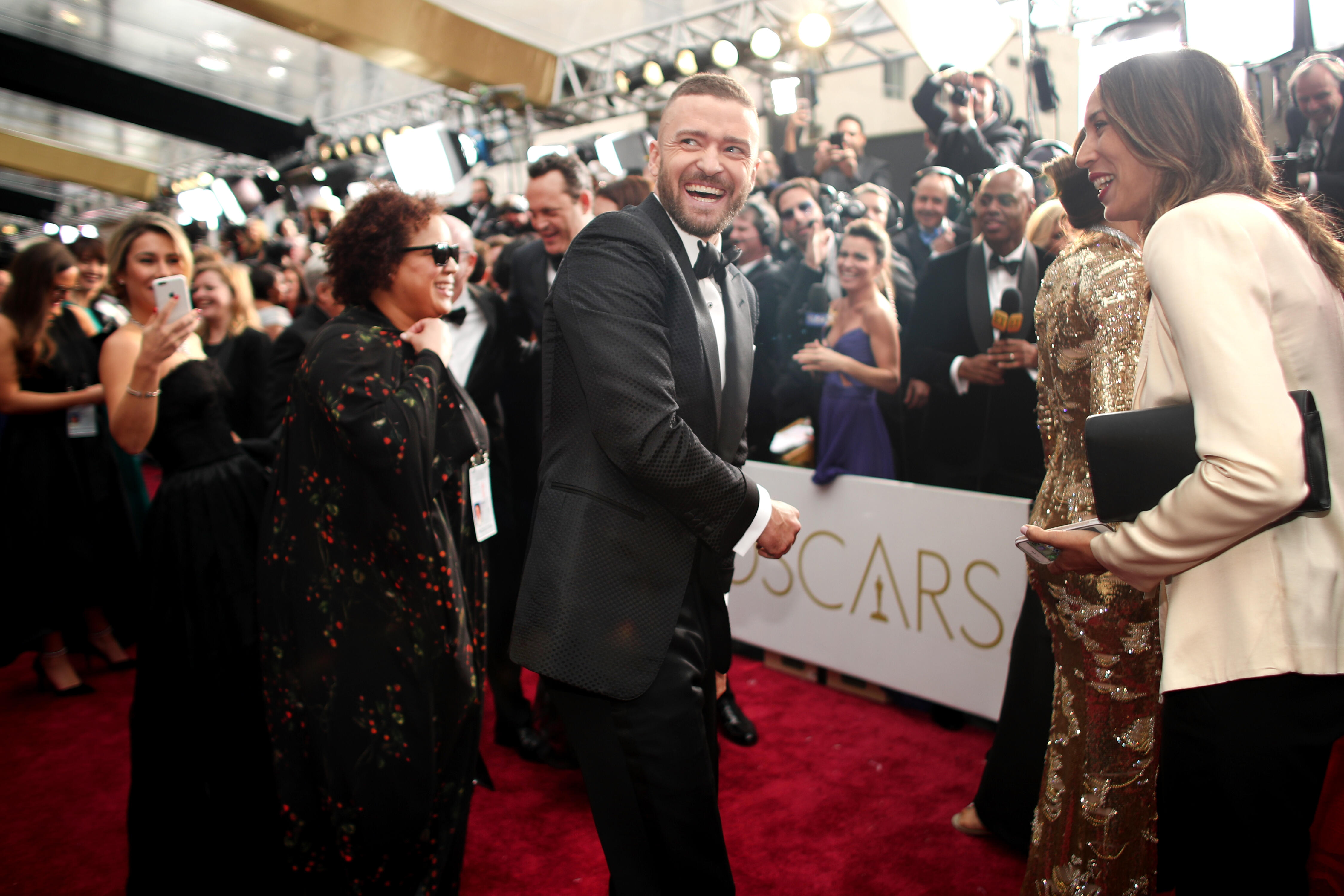 HOLLYWOOD, CA - FEBRUARY 26:  Singer/actor Justin Timberlake attends the 89th Annual Academy Awards at Hollywood & Highland Center on February 26, 2017 in Hollywood, California.  (Photo by Christopher Polk/Getty Images)