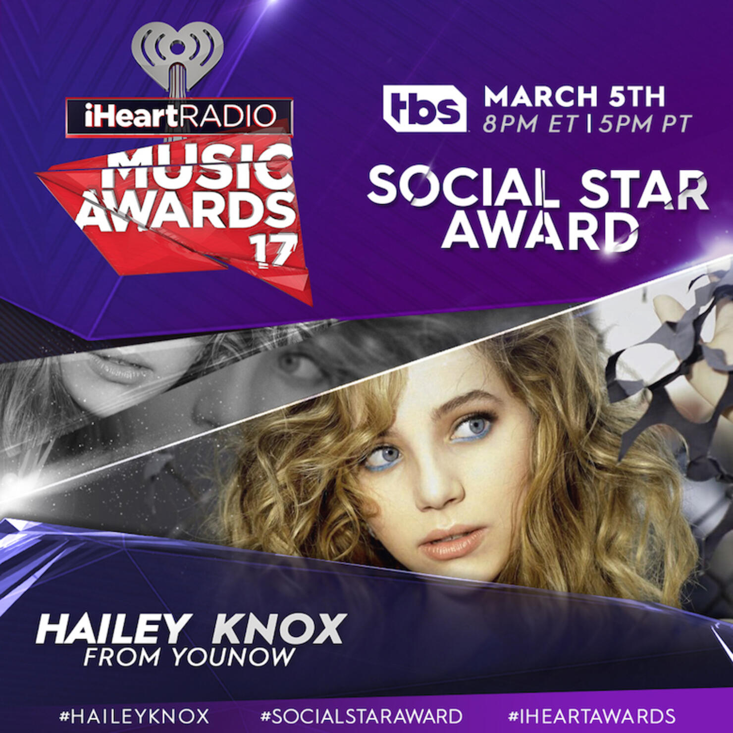 Hailey Knox 2017 iHeartRadio Music Awards