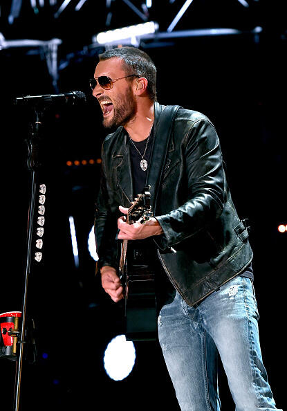 NASHVILLE, TN - JUNE 10:  Musician Eric Church performs onstage during 2016 CMA Festival - Day 2 at Nissan Stadium on June 10, 2016 in Nashville, Tennessee.  (Photo by Rick Diamond/Getty Images)