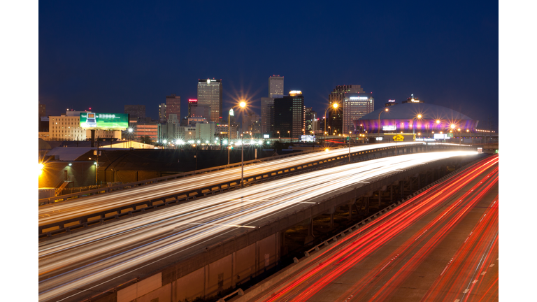 New Orleans, Louisiana Downtown Skyline