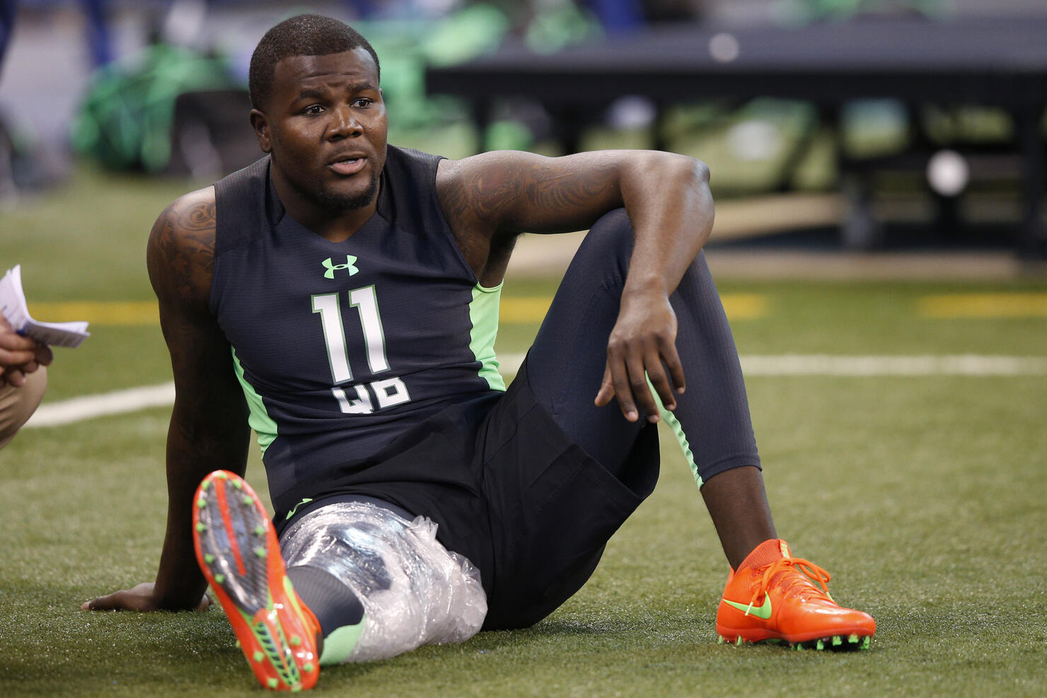 It's never good to blow a hammy. Cardale Jones found that out last year.