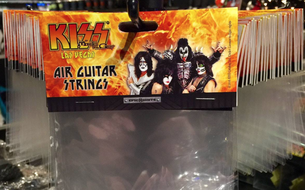 KISS Are Selling Official Air Guitar Strings iHeart