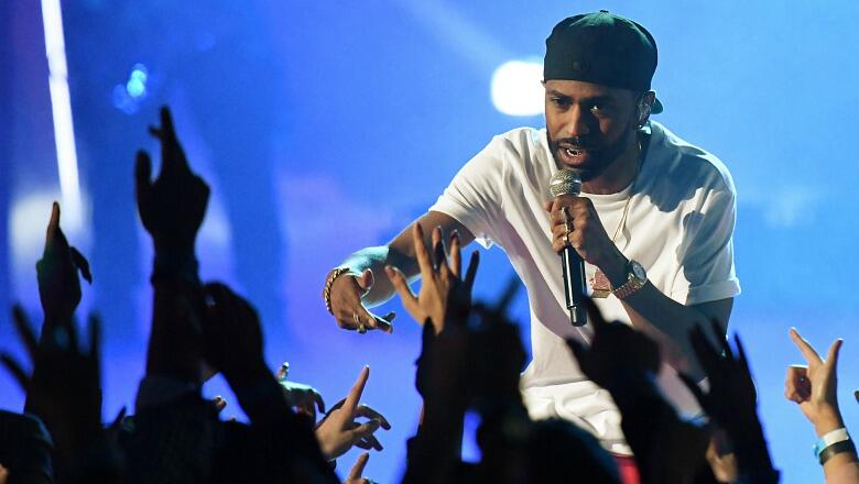 onstage at the 2017 iHeartRadio Music Awards which broadcast live on Turner's TBS, TNT, and truTV at The Forum on March 5, 2017 in Inglewood, California.