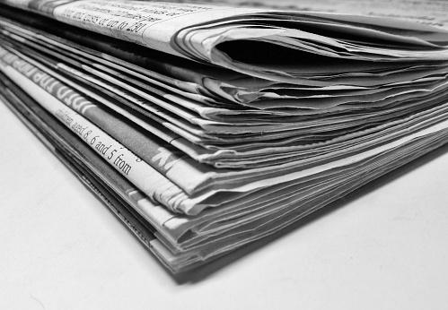 Stack Of Newspapers