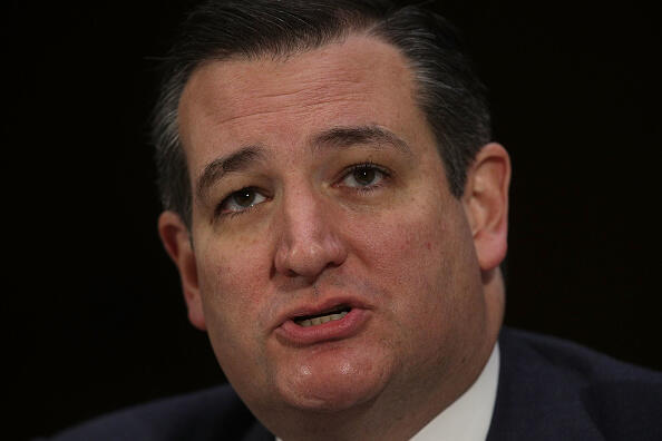 WASHINGTON, DC - JANUARY 11: U.S Sen. Ted Cruz (R-TX) testifies for former ExxonMobil CEO Rex Tillerson, President-elect Donald TrumpÃs nominee for Secretary of State, during his confirmation hearing before Senate Foreign Relations Committee January 11, 2017 on Capitol Hill in Washington, DC. Tillerson is expected to face tough questions regarding his ties with Russian President Vladimir Putin.  (Photo by Alex Wong/Getty Images)