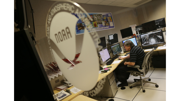 National Hurricane Center In Miami Tracks Path Of Hurricane Joaquin