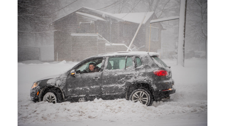Massive Snowstorm Brings Up To Foot Of Snow To Large Swath Of Northeast