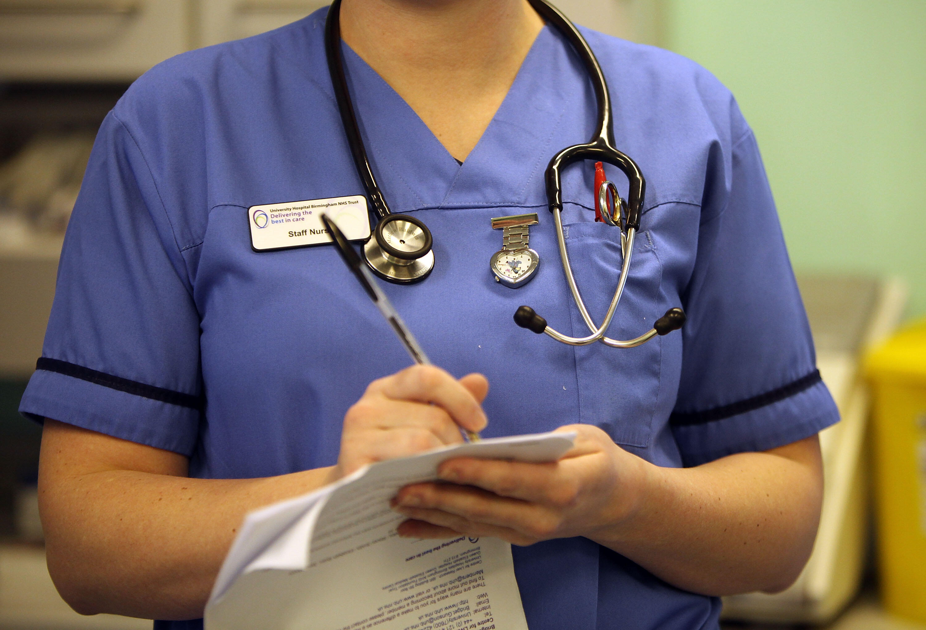 BIRMINGHAM, ENGLAND - MARCH 16:  Nurses in the accident and emergency dept of Selly Oak Hospital work during a busy shift on March 16, 2010 in Birmingham, England.  As the UK gears up for one of the most hotly contested general elections in recent history