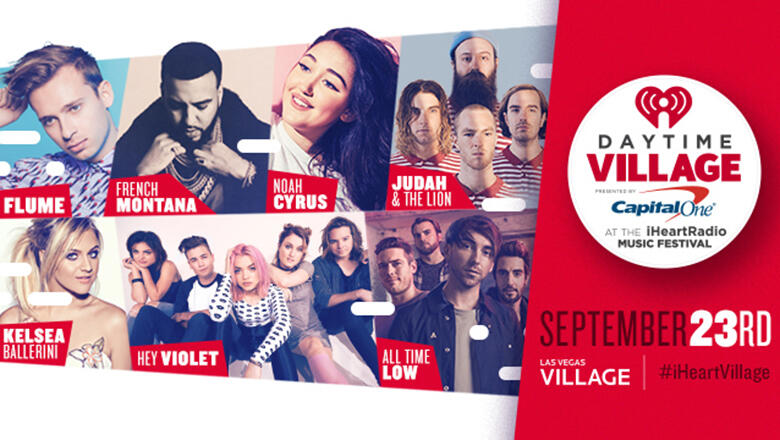 I iheart radio daytime village 2025 set times