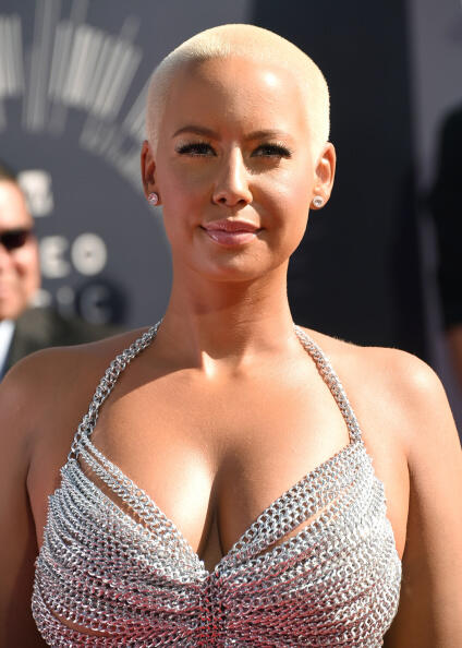 INGLEWOOD, CA - AUGUST 24:  Model Amber Rose attends the 2014 MTV Video Music Awards at The Forum on August 24, 2014 in Inglewood, California.  (Photo by Jason Merritt/Getty Images for MTV)