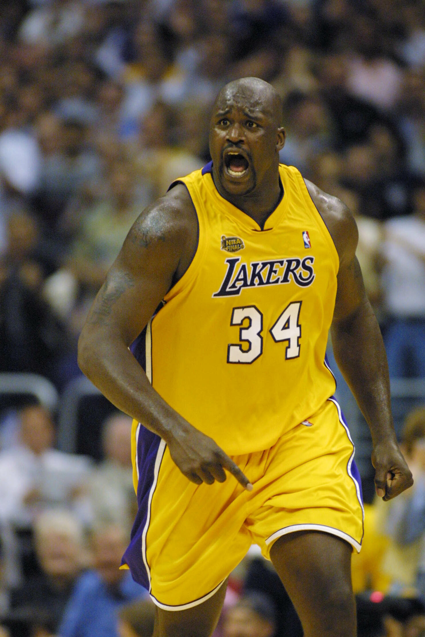 PHOTOS: Shaq through the years with the Lakers