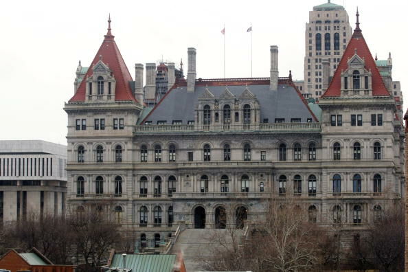 Albany Prepares For Swearing-In Of David Paterson
