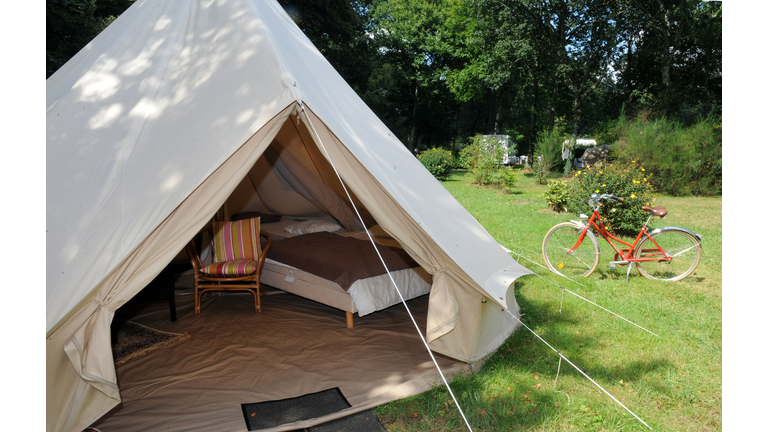 FRANCE-TOURISM-ENVIRONMENT-TRENDS-GLAMPING