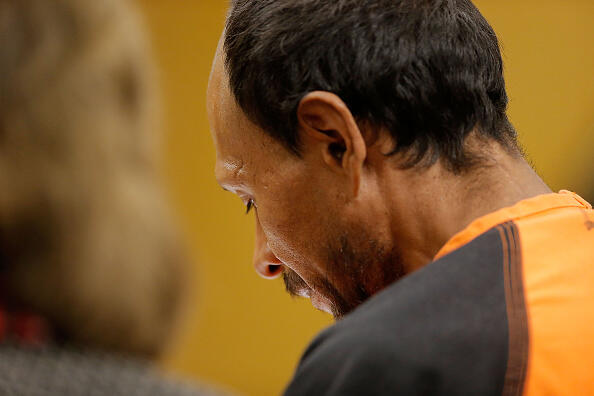 SAN FRANCISCO, CA - JULY 07:  Francisco Sanchez enters court for an arraignment on July 7, 2015 in San Francisco, California. Francisco Sanchez pleaded not guilty to charges that he shot and killed 32 year-old Kathryn Steinle as she walked on Pier 14 in San Francisco with her father last week. (Photo by Michael Macor-Pool/Getty Images)
