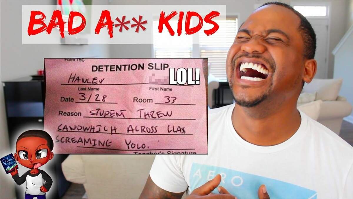 Man Reads Hilarious Detention Slips From Real Kids (VIDEO) | Q104.3 | Maria  Milito