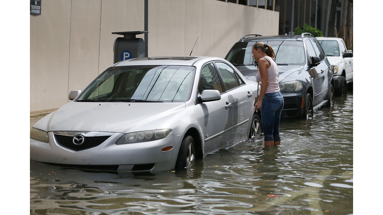 Global Warming, Full Moon, High Tide Cause Flooding In Miami Beach