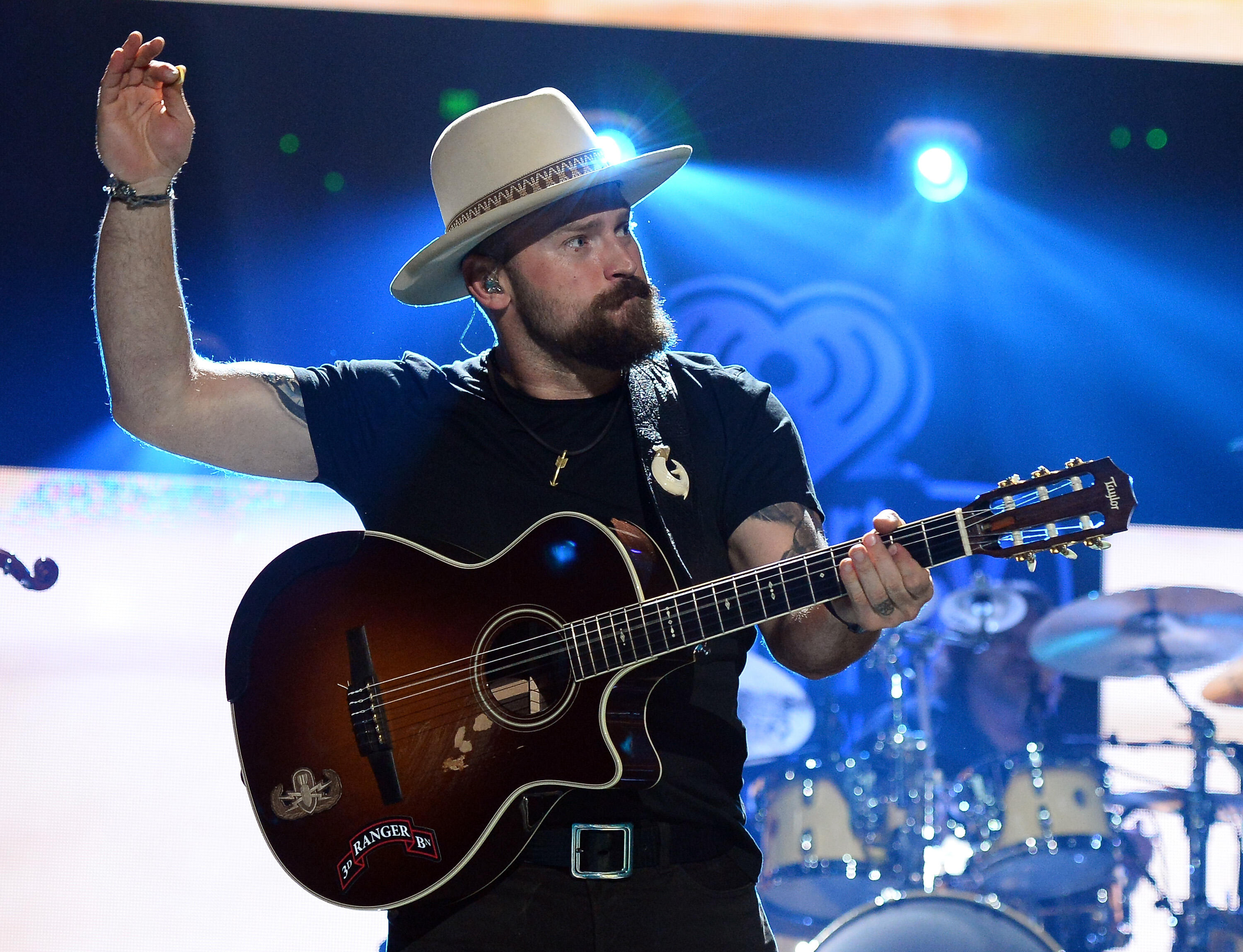 AUSTIN, TX - APRIL 30:  Recording artist Zac Brown of Zac Brown Band performs during the 2016 iHeartCountry Festival at The Frank Erwin Center on April 30, 2016 in Austin, Texas.  (Photo by Ethan Miller/Getty Images for iHeartMedia)