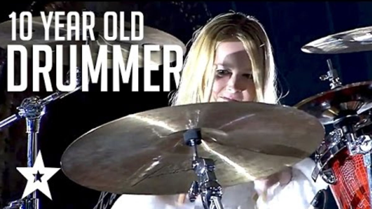 This 10-Year-Old Unbelievable Drum Performance | Sports Talk 99.5