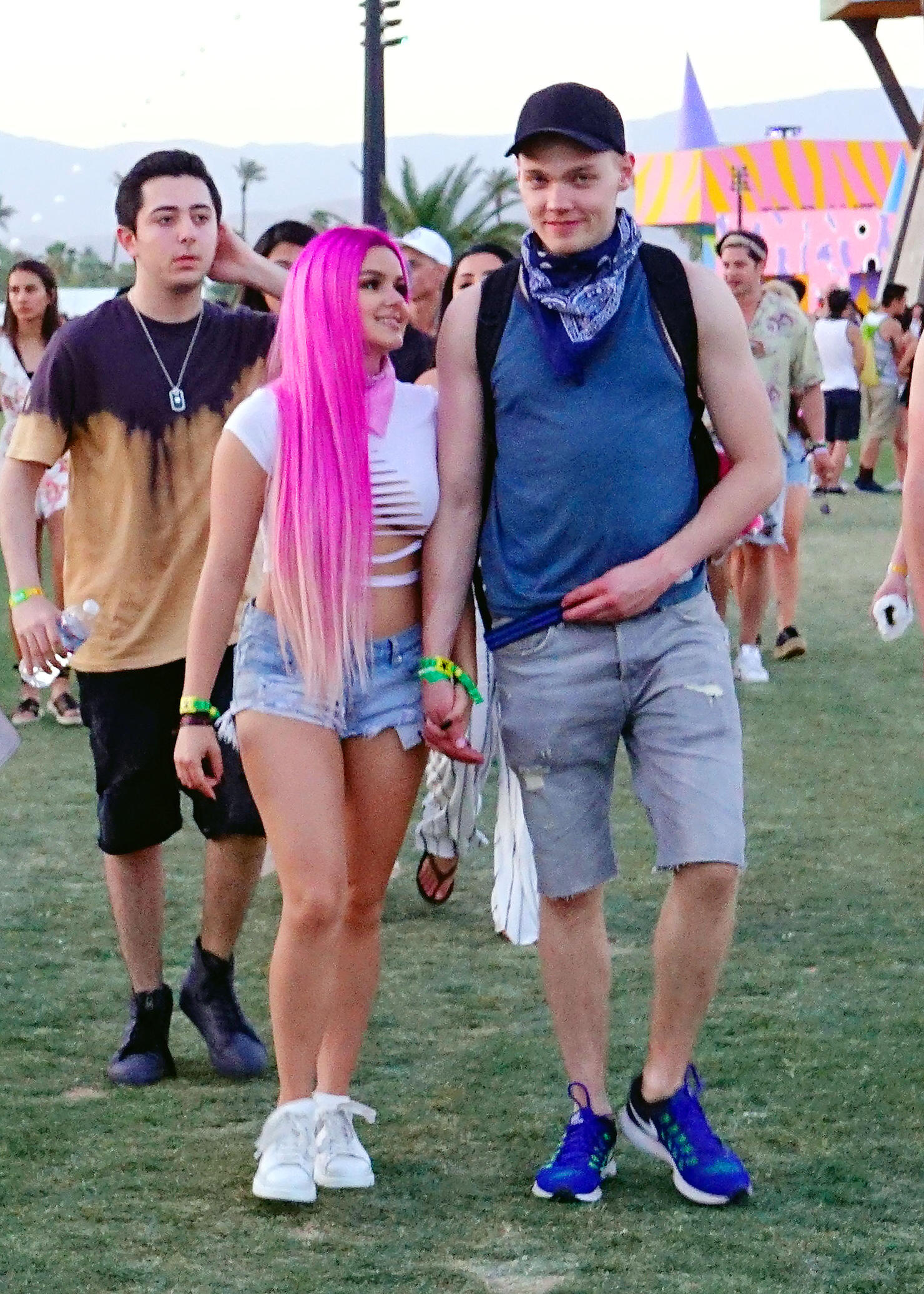 Ariel Winter and Levi Meaden