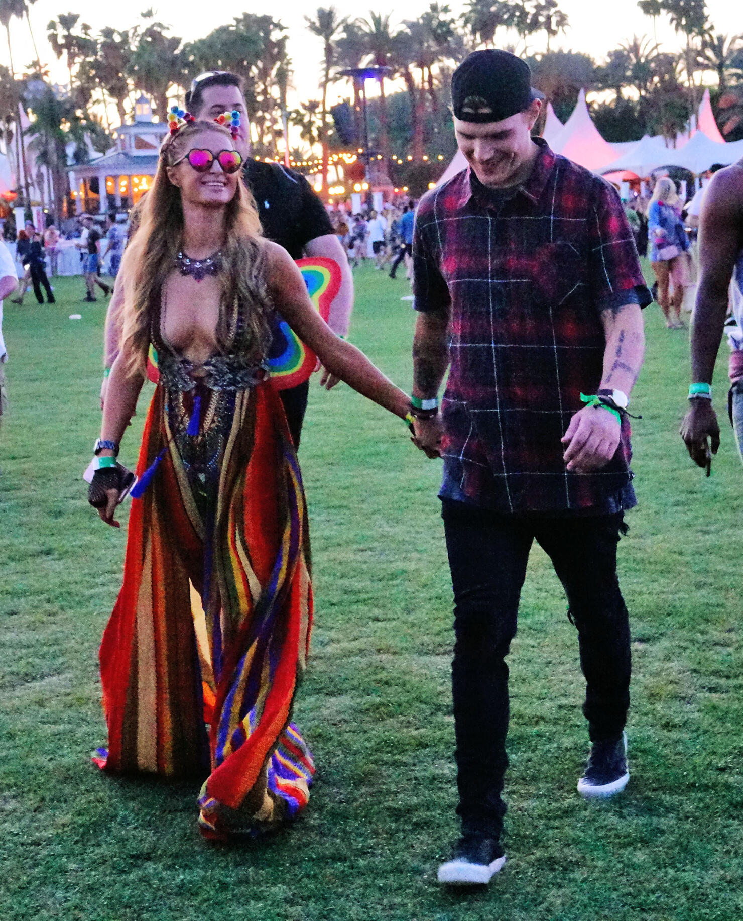 Paris Hilton and Chris Zylka