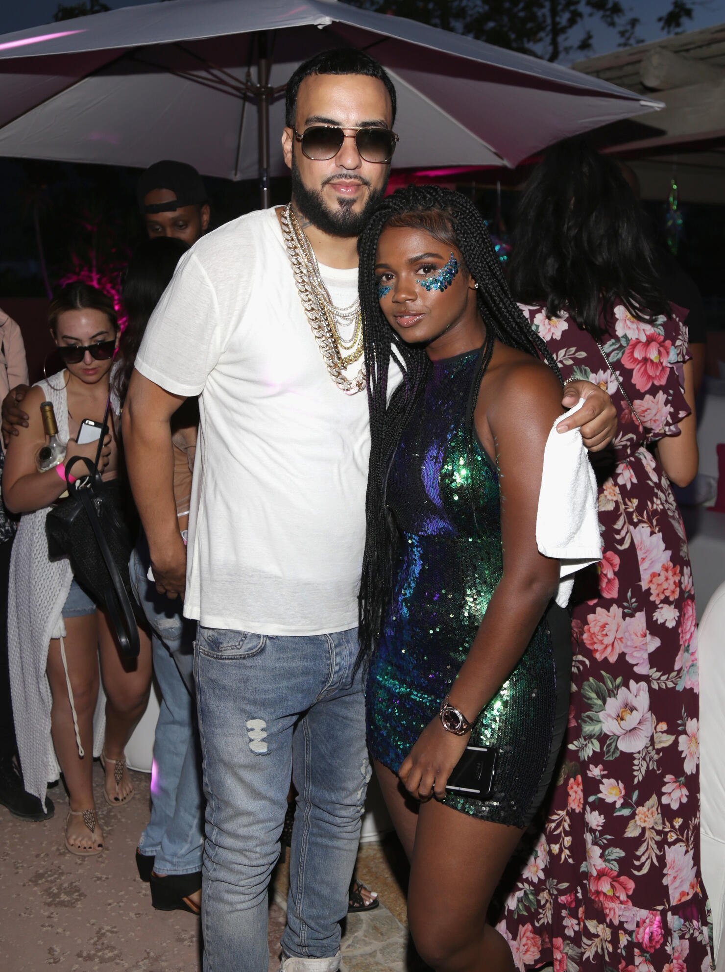 French Montana and Brittany Sky