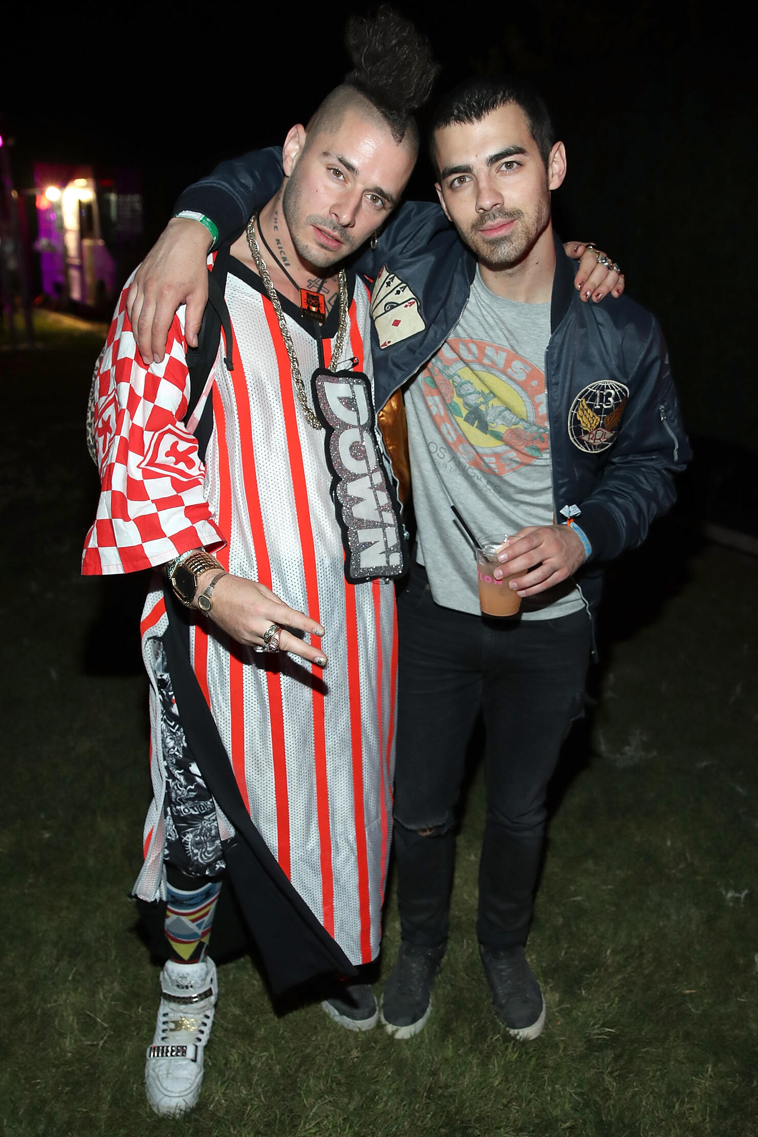 Cole Whittle and Joe Jonas
