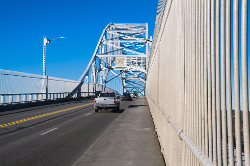 Light Traffic on the Sagamore Bridge