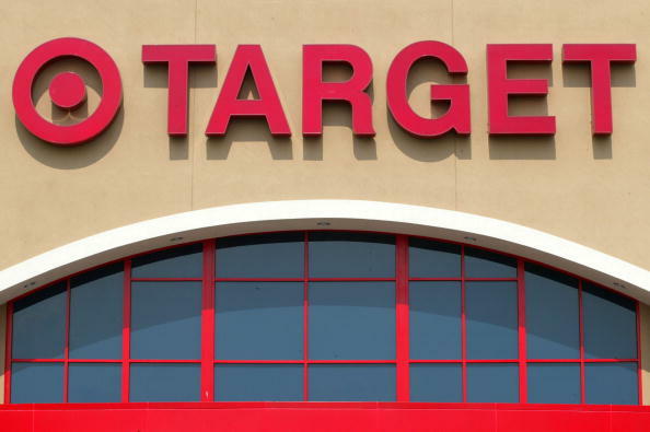 SPRINGFIELD, VA - AUGUST 14:  The sign of a Target store is displayed August 14, 2003 in Springfield, VA. Target Corp. reported a 4 percent increase in second-quarter profits. (Photo by Alex Wong/Getty Images)