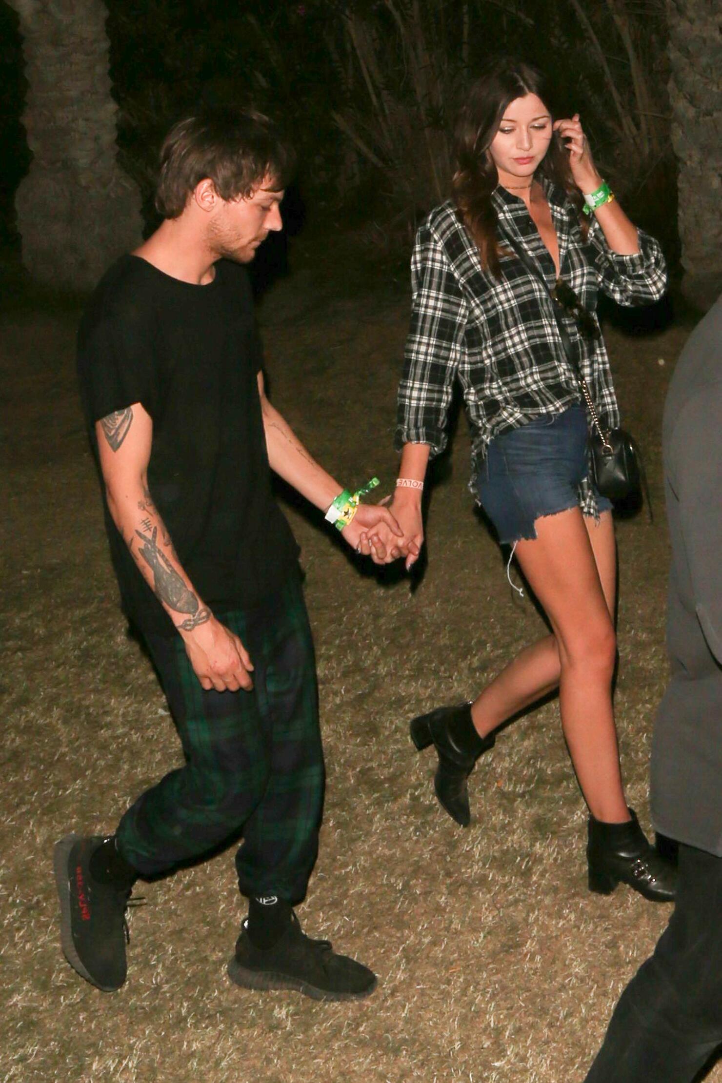 Louis Tomlinson and Eleanor Calder