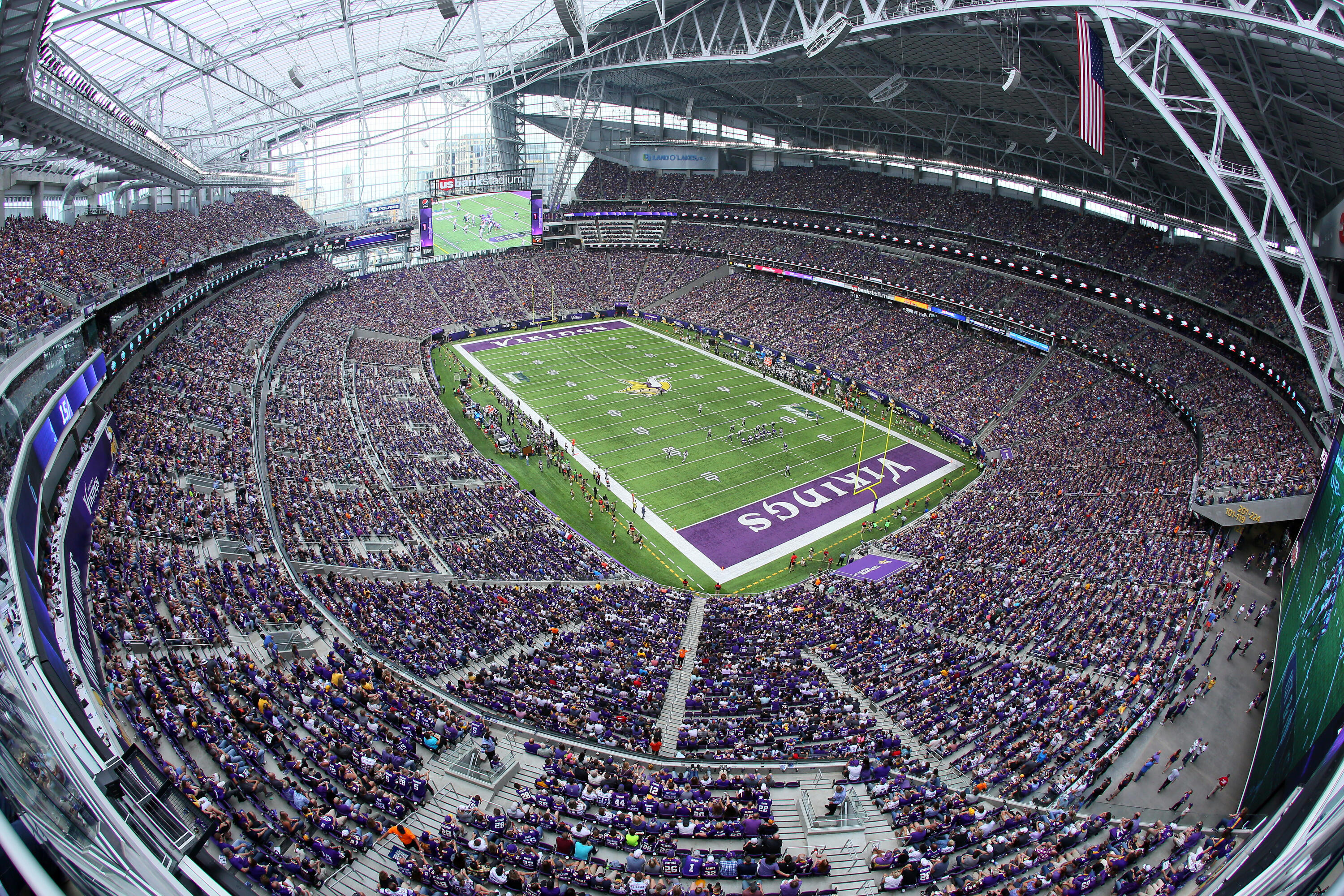 US Bank Stadium Tour - Skol Vikings