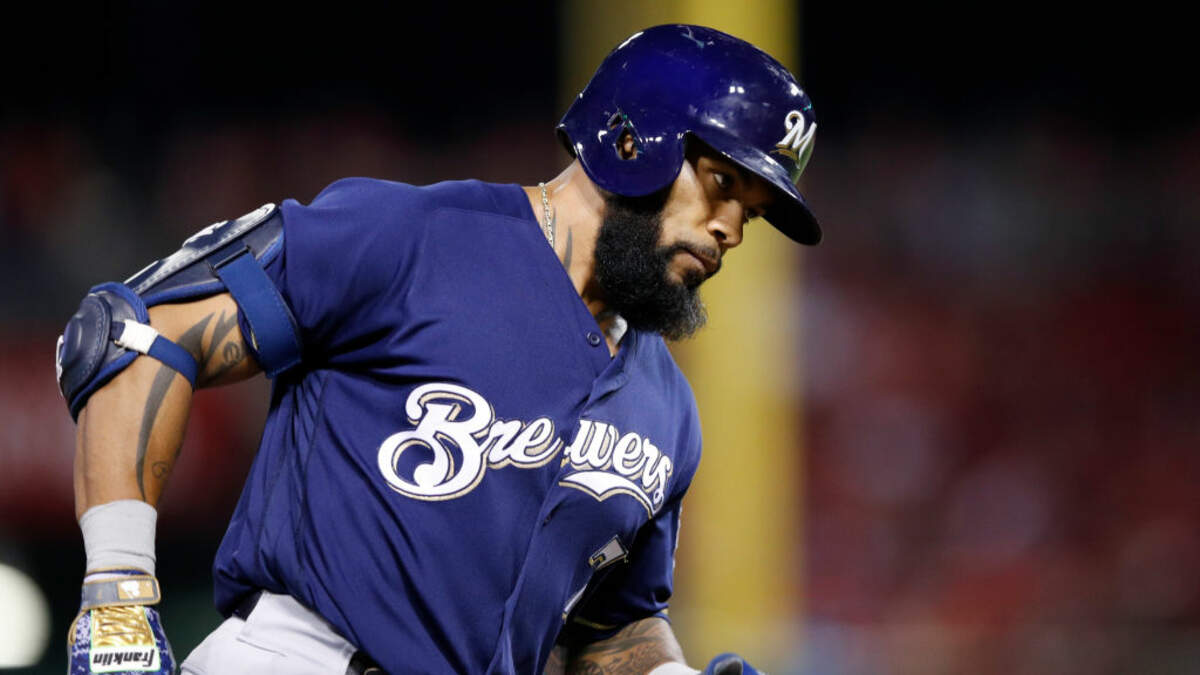 John Lackey throws steroid shade, Eric Thames hits it for home run