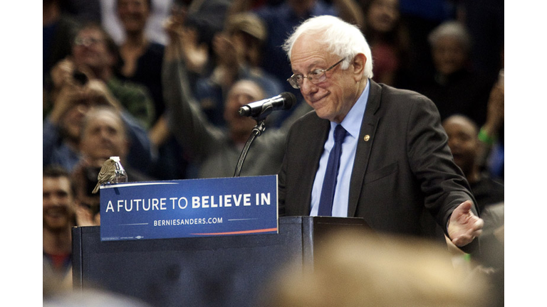 Bernie Sanders Holds Campaign Rally In Portland, Oregon