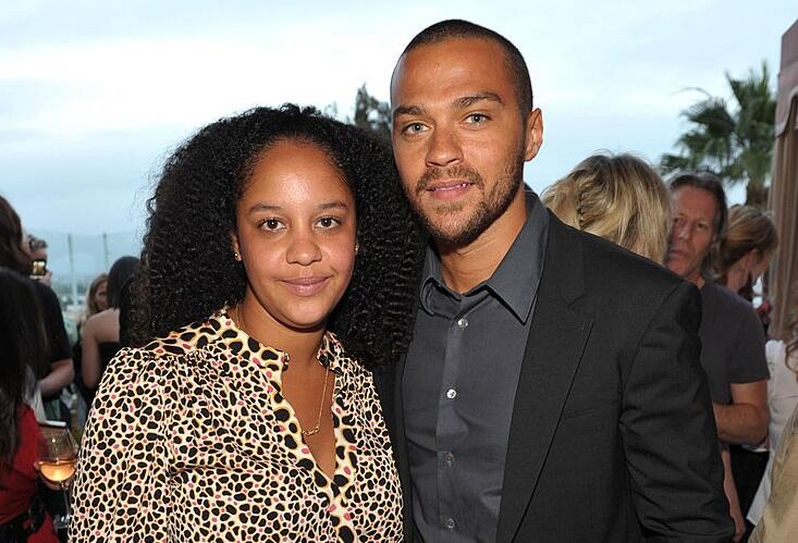 WEST HOLLYWOOD, CA - JUNE 08:  Actor Jesse Williams (R) and Aryn Drake-Lee attend the 