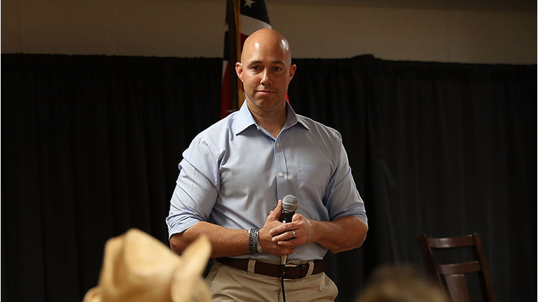 Florida GOP Rep. Brian Mast Holds Town Hall In Fort Pierce