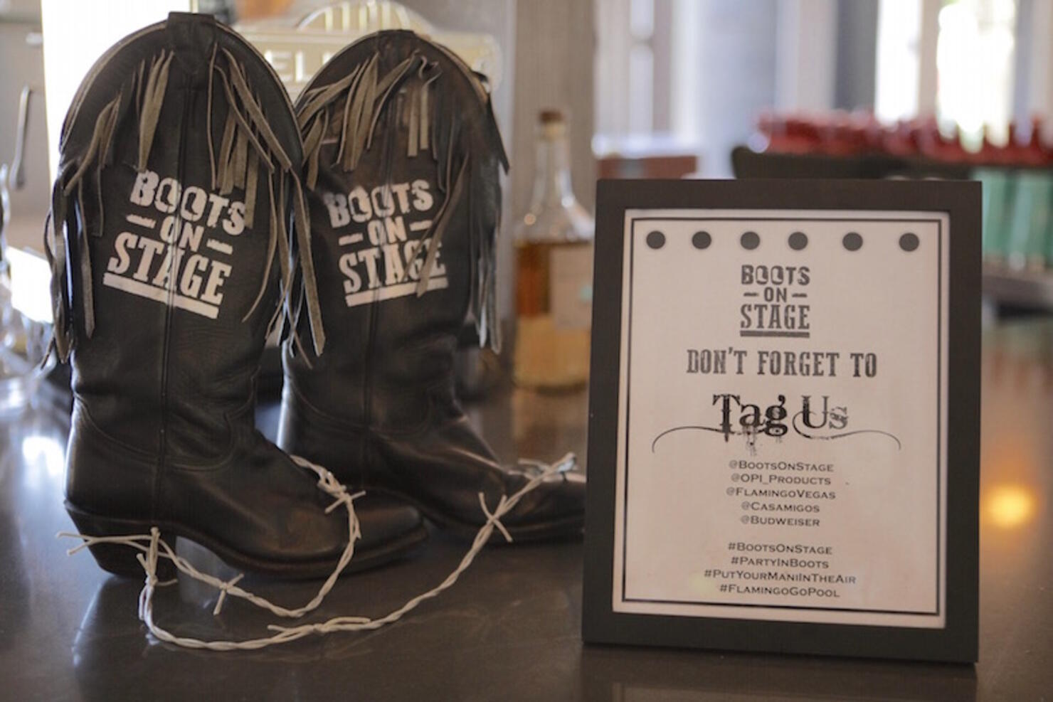 Boots on Stage