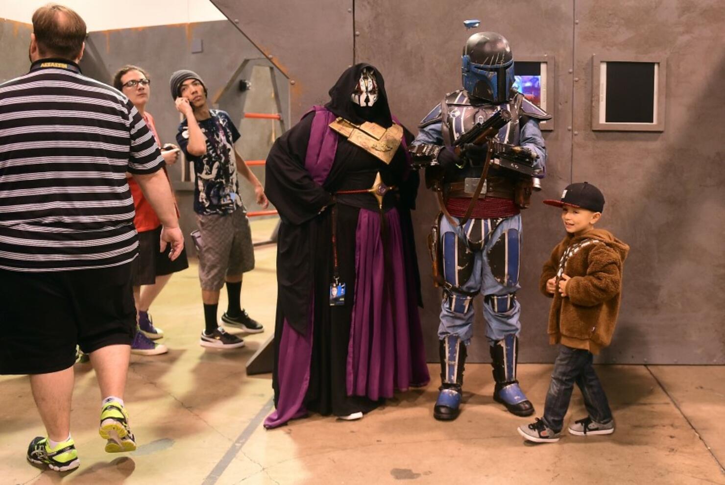 US-ENTERTAINMENT-STAR WARS-CONVENTION