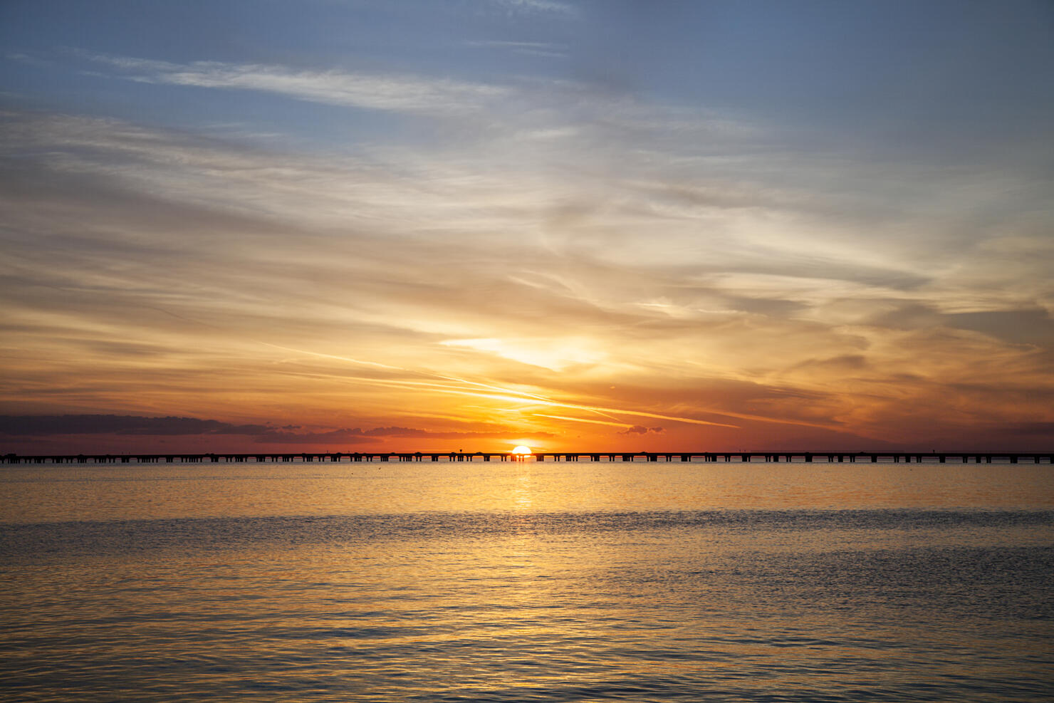 Causeway Sunset