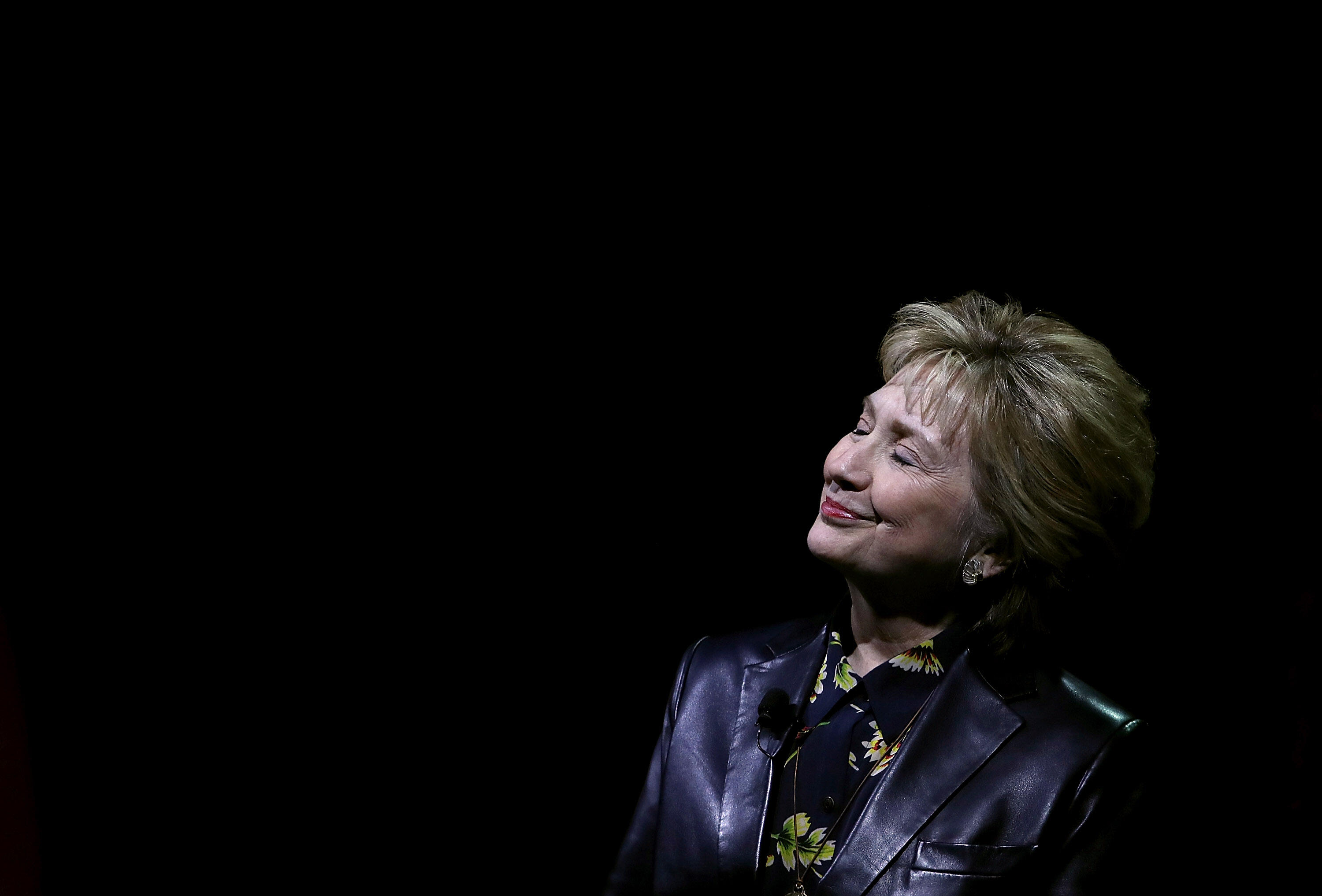 SAN FRANCISCO, CA - MARCH 28:  Former Secretary of State Hillary Clinton delivers a keynote address during the 28th Annual Professional Business Women of California conference on March 28, 2017 in San Francisco, California. Hillary Clinton delivered the k