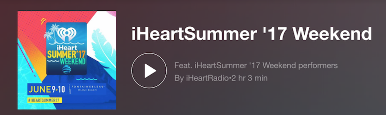 iHeartSummer Playlist