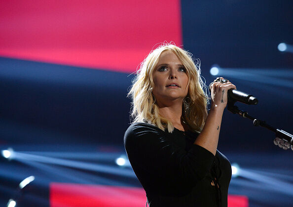 Miranda Lambert on stage.