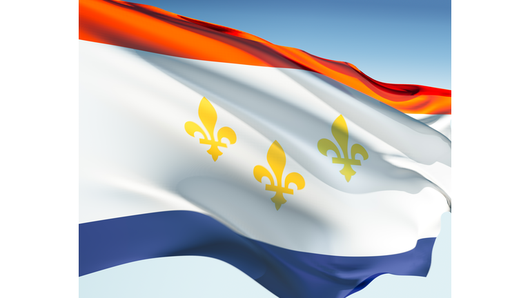 Flag of New Orleans, Louisiana. (Getty Images)