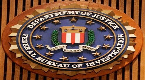 WASHINGTON - JULY 26: The Federal Bureau of Investigation seal is shown at the FBI Headquarters July 26, 2006 in Washington, DC. FBI Director Robert Mueller  announced structural changes to support the next phase of the FBI's transformation efforts.  (Pho