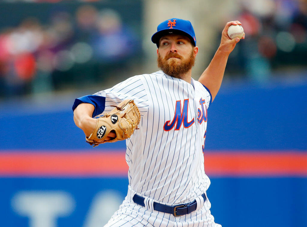 NEW YORK, NY - MAY 07:  Adam Wilk #35 of the New York Mets pitches in the first inning against the Miami Marlins at Citi Field on May 7, 2017 in the Flushing neighborhood of the Queens borough of New York City.  (Photo by Jim McIsaac/Getty Images)