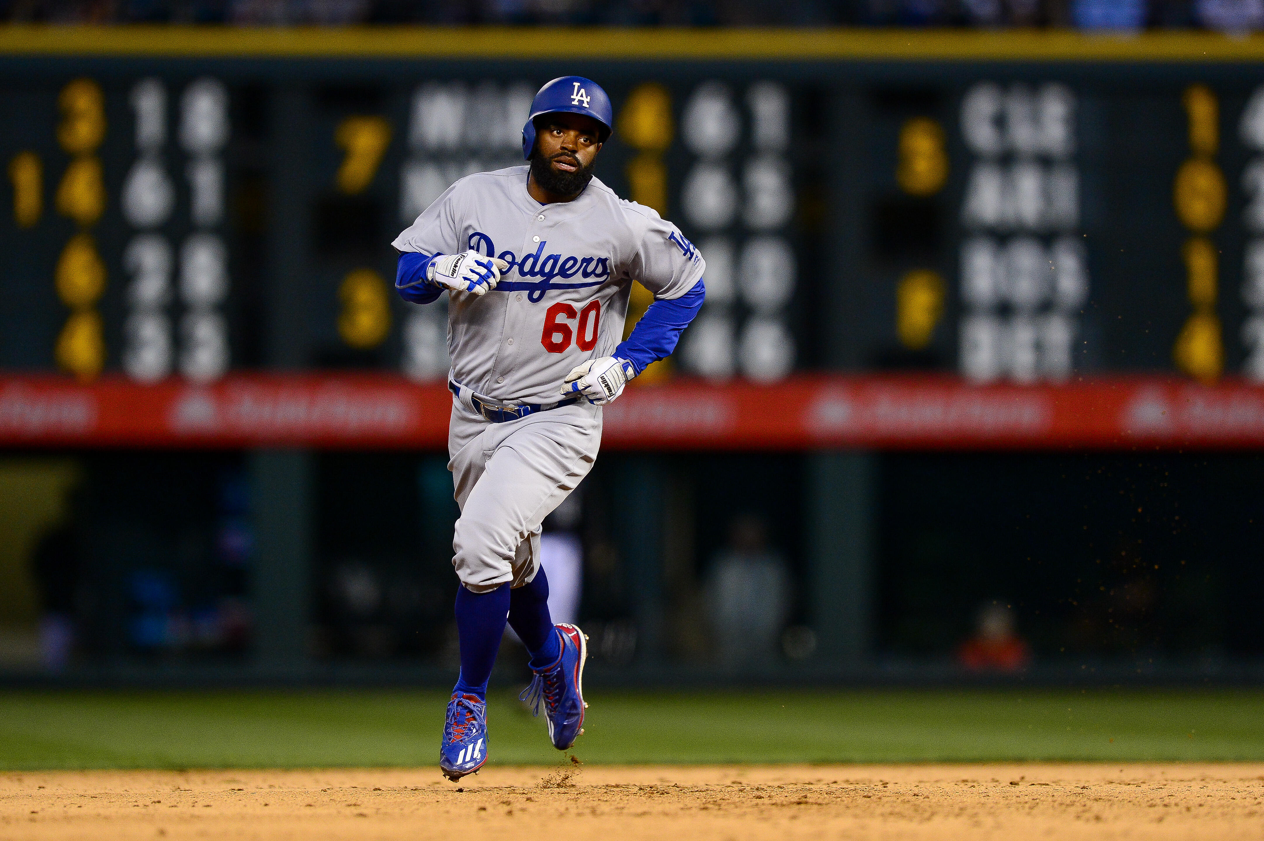 Los Angeles Dodgers Andrew Toles Baseballs, Andrew Toles L.A.